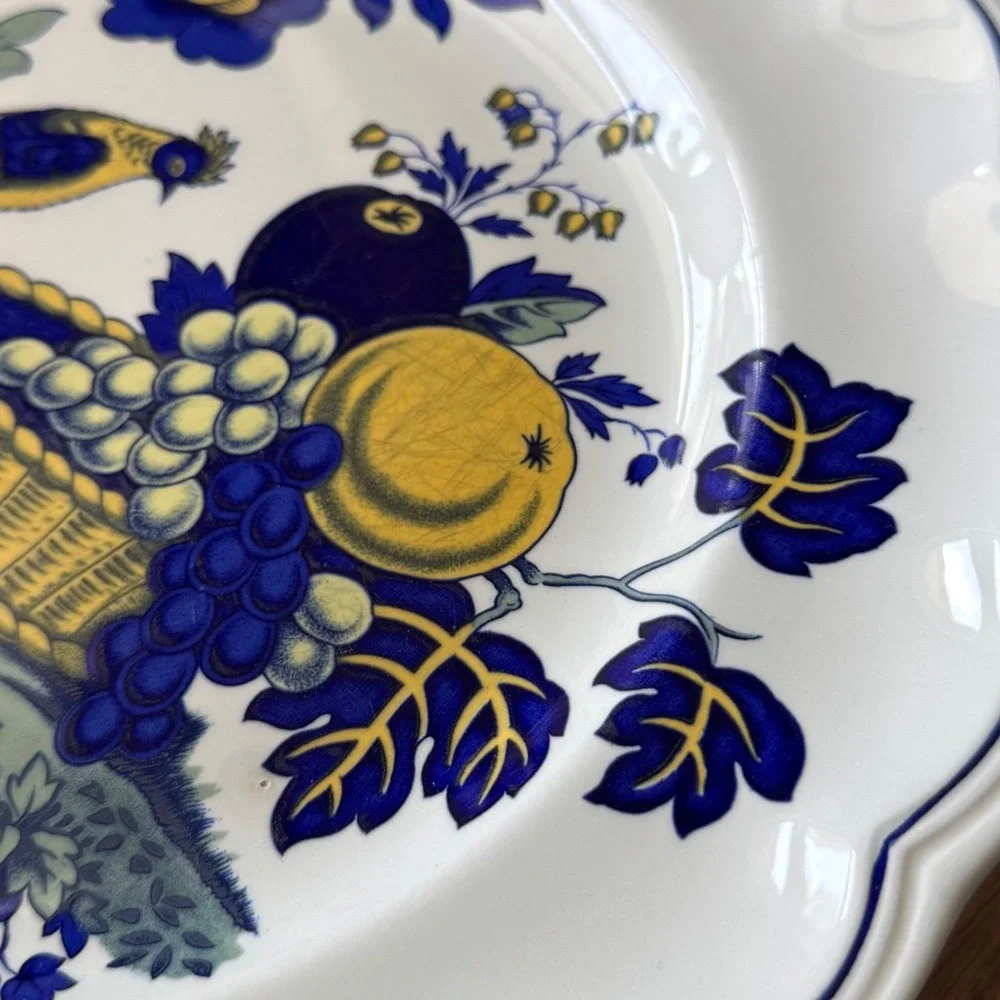 Spode Blue Bird Dinner Plate 10.5